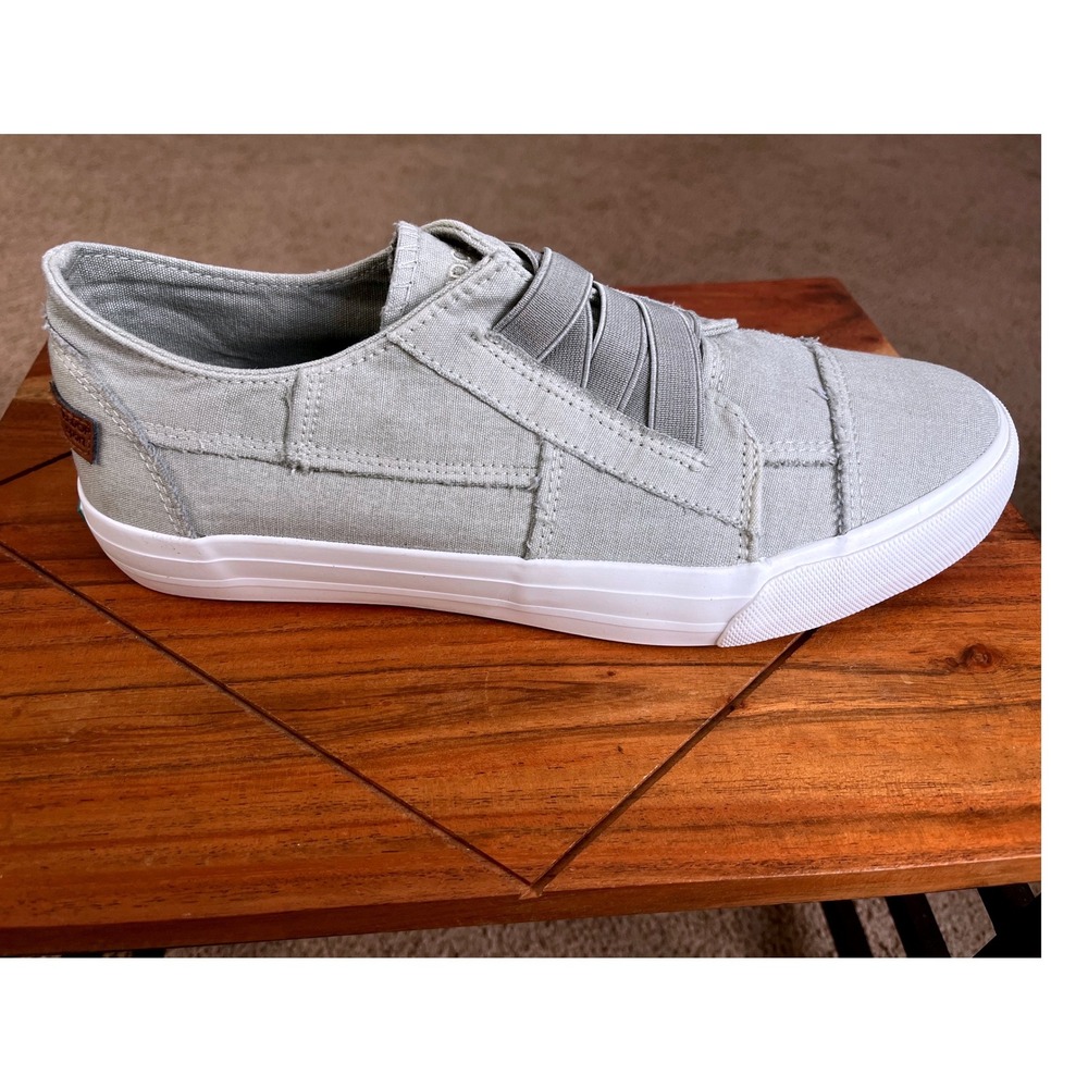JENN ARDOR Women Gray Canvas Slip On Sneakers Comfort Size 10 NWB